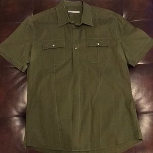 Military Green Short Sleeve 7 Diamonds